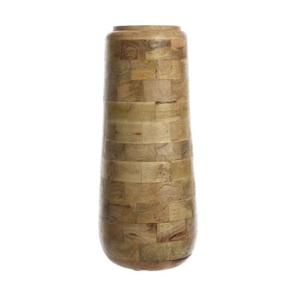 Vase bois manguier