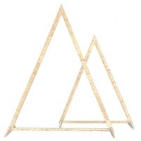 arche de cérémonie en bois pyramidale
