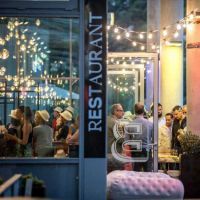 Guirlande décorative guinguette blanche