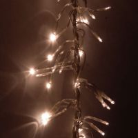 Guirlande électrique fil transparent