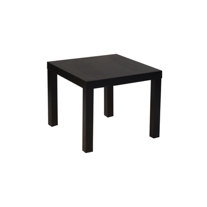 Table basse 55X55 noire