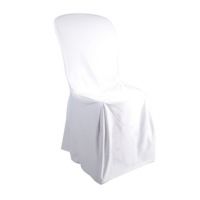Housse pour chaise blanc
