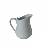 Pot au lait en porcelaine rond 