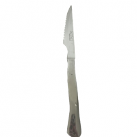 Couteau à steak inox manche ondulé