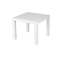 Table basse blanche 