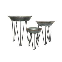 Set de 3 coupelles sur pieds