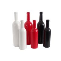 Bouteille deco blanche 